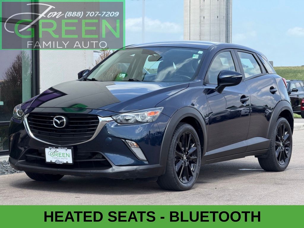 Deep Crystal Blue Mica 2017 Mazda CX-3 SUV / Crossover All-Wheel Drive 6-Speed Automatic
