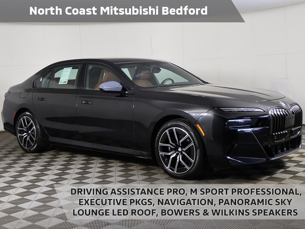 Black Sapphire Metallic 2023 BMW 7 Series 760i xDrive AWD Sedan All-Wheel Drive 8-Speed Automatic