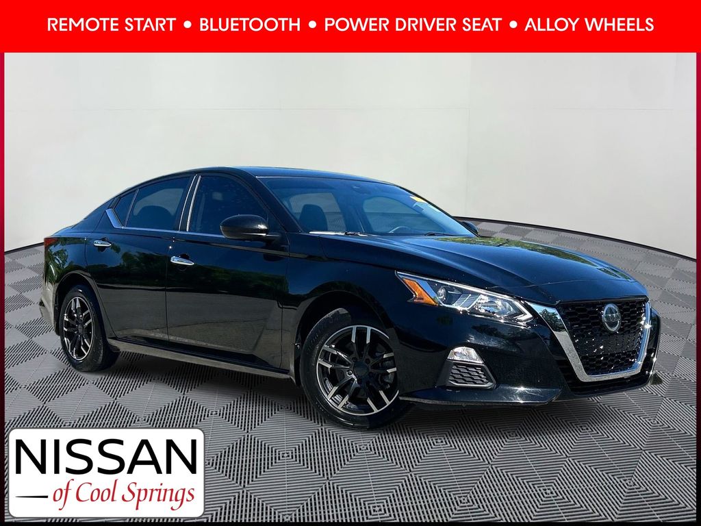 Super Black 2021 Nissan Altima 2.5 S FWD Sedan Front-Wheel Drive Continuously Variable Transmission