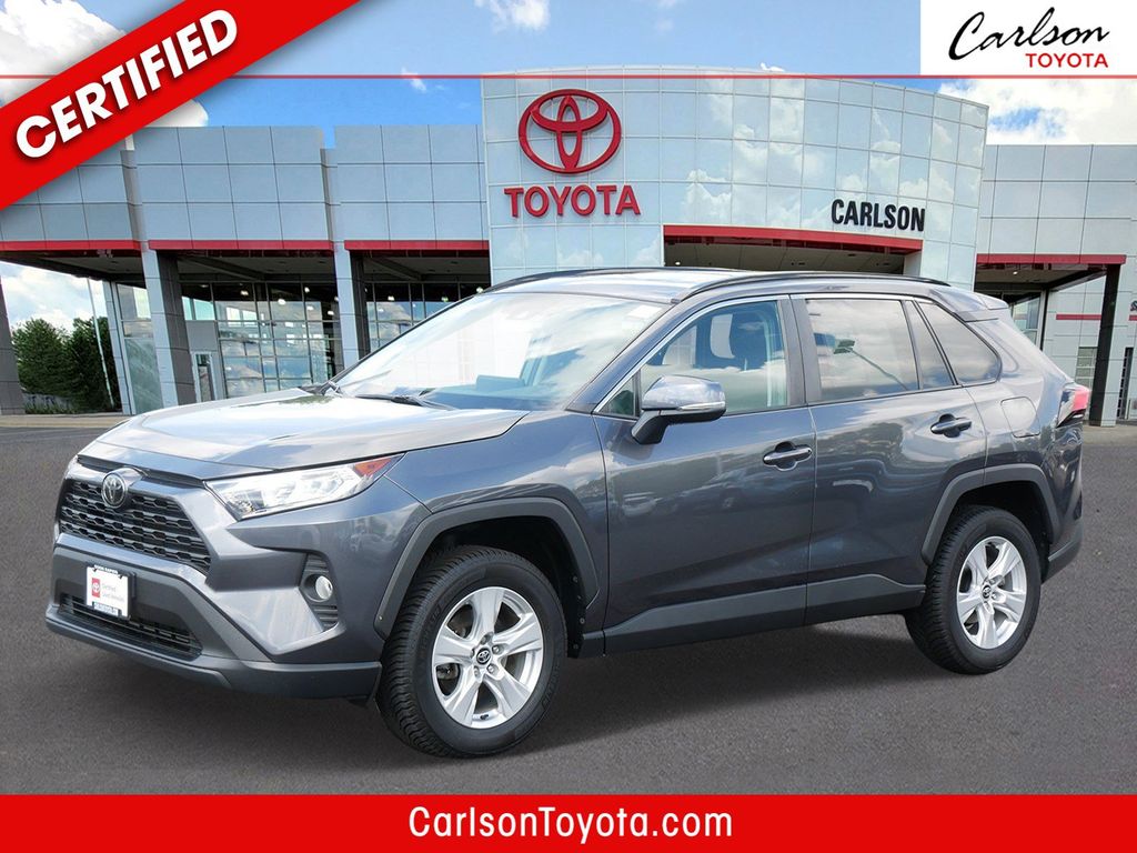 Magnetic Gray Metallic 2021 Toyota RAV4 SUV / Crossover All-Wheel Drive 8-Speed Automatic
