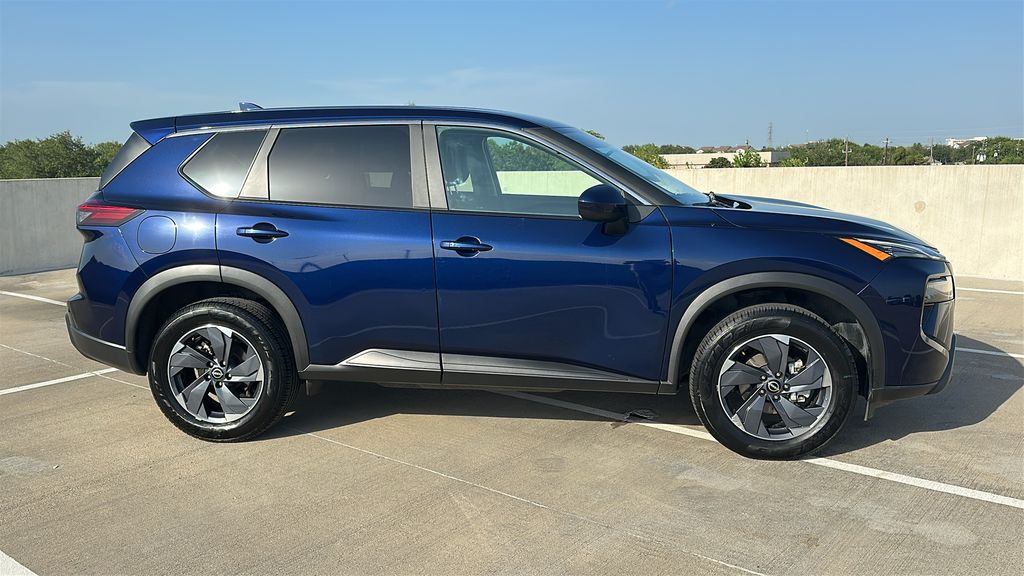 2025 Nissan Rogue SV Blue at South Houston Nissan