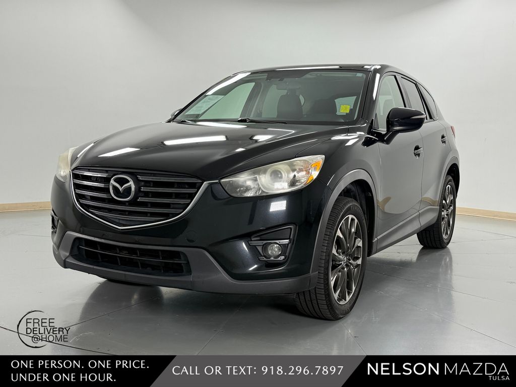 Jet Black Mica 2016 Mazda CX-5 Grand Touring SUV / Crossover Front-Wheel Drive 6-Speed Automatic