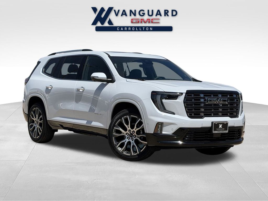 Glacier White Tricoat 2026 GMC Acadia SUV / Crossover Four-Wheel Drive 8-Speed Automatic