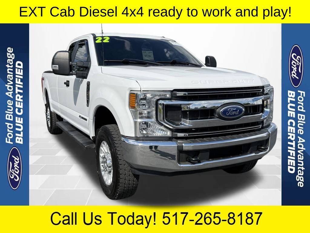 Oxford White 2022 Ford F-350 Super Duty XL SuperCab 4WD Pickup Truck Four-Wheel Drive Automatic