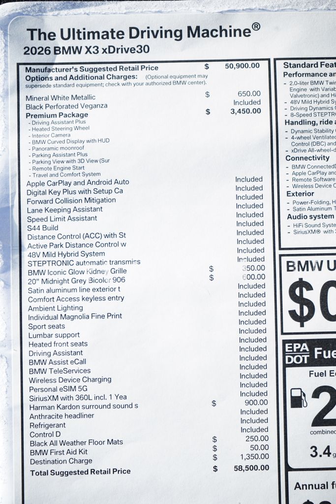 Thumbnail: 2026 BMW X3 - 8