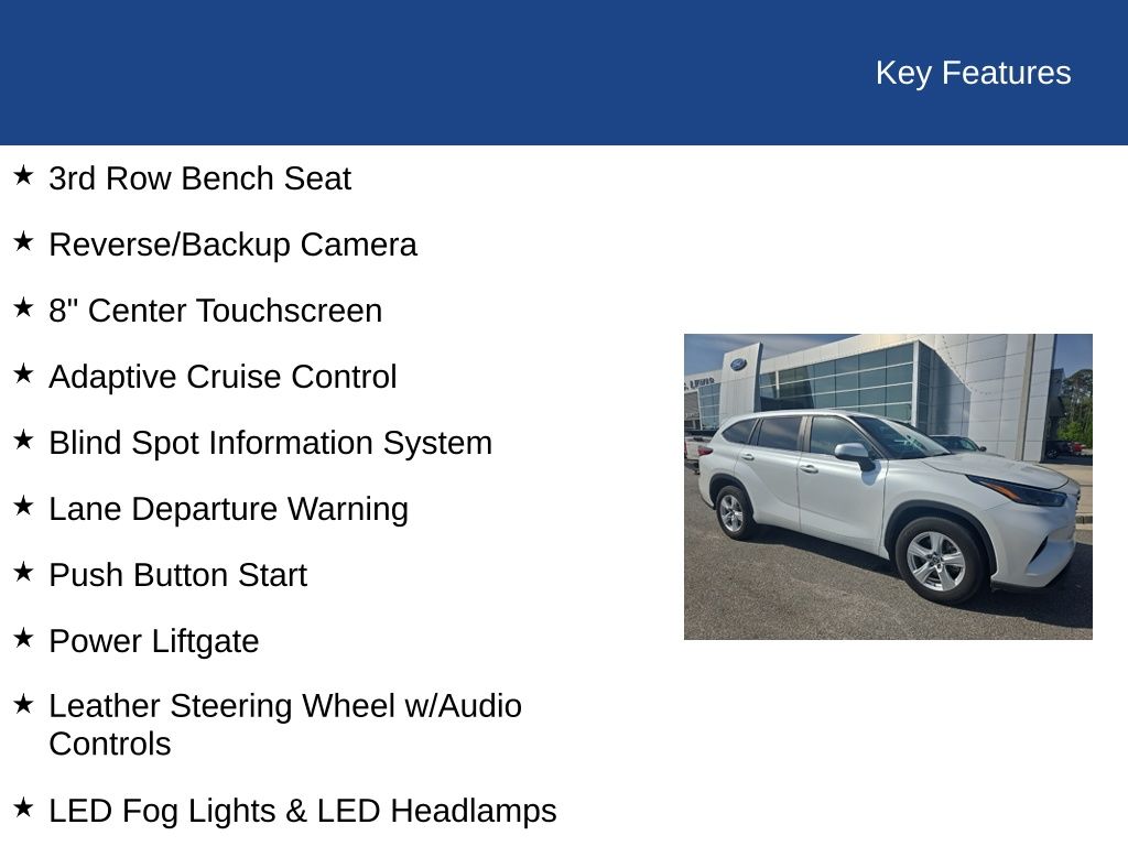 2023 Toyota Highlander LE