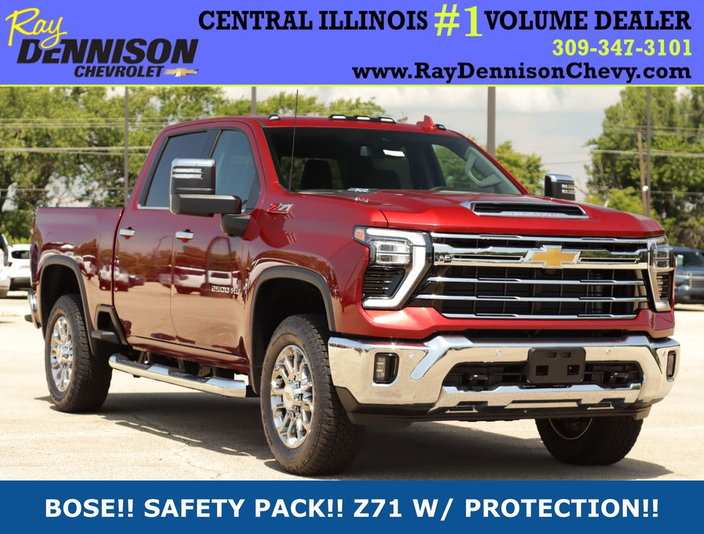 Radiant Red 2026 Chevrolet Silverado 2500HD Pickup Truck Four-Wheel Drive Automatic