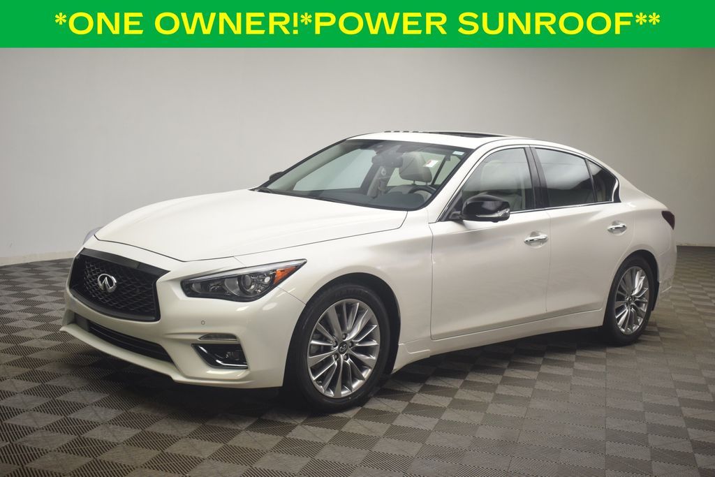 used 2021 INFINITI Q50 car, priced at $23,000