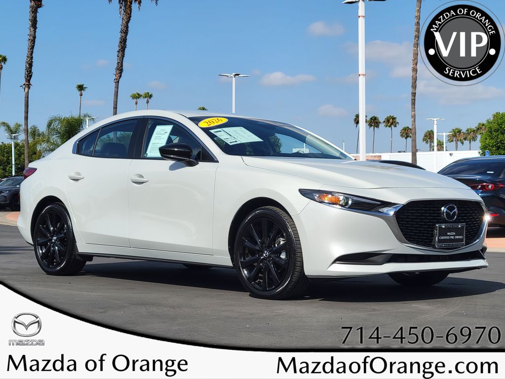 Ceramic Metallic 2026 Mazda MAZDA3 Sedan Front-Wheel Drive 6-Speed Automatic