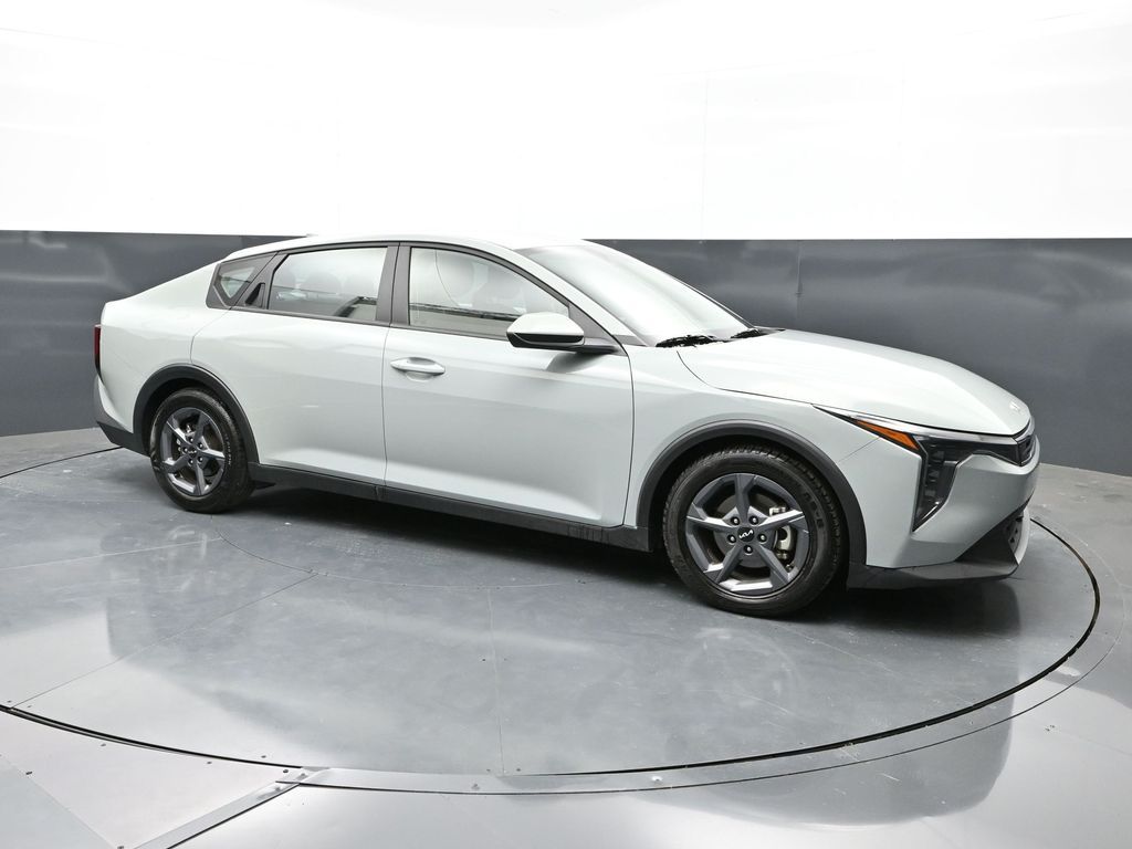 Morning Haze 2025 Kia K4 LXS FWD Sedan Front-Wheel Drive Continuously Variable Transmission