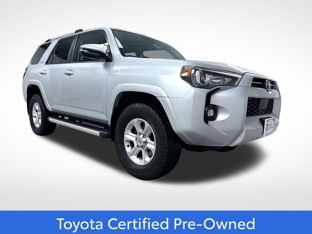 Classic Silver Metallic 2023 Toyota 4Runner SUV / Crossover Four-Wheel Drive 5-Speed Automatic