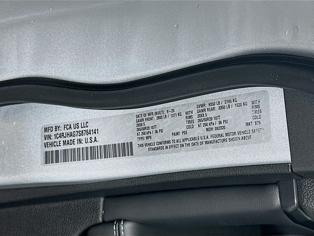 New 2025 Silver Jeep Altitude X image 19