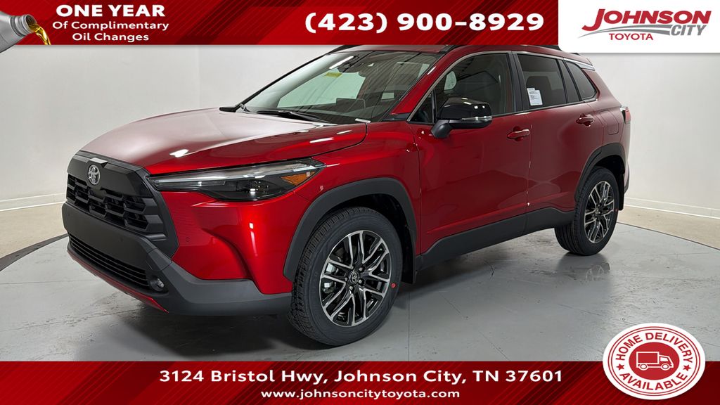 Red Crystal 2026 Toyota Corolla Cross SUV / Crossover Front-Wheel Drive Continuously Variable Transmission