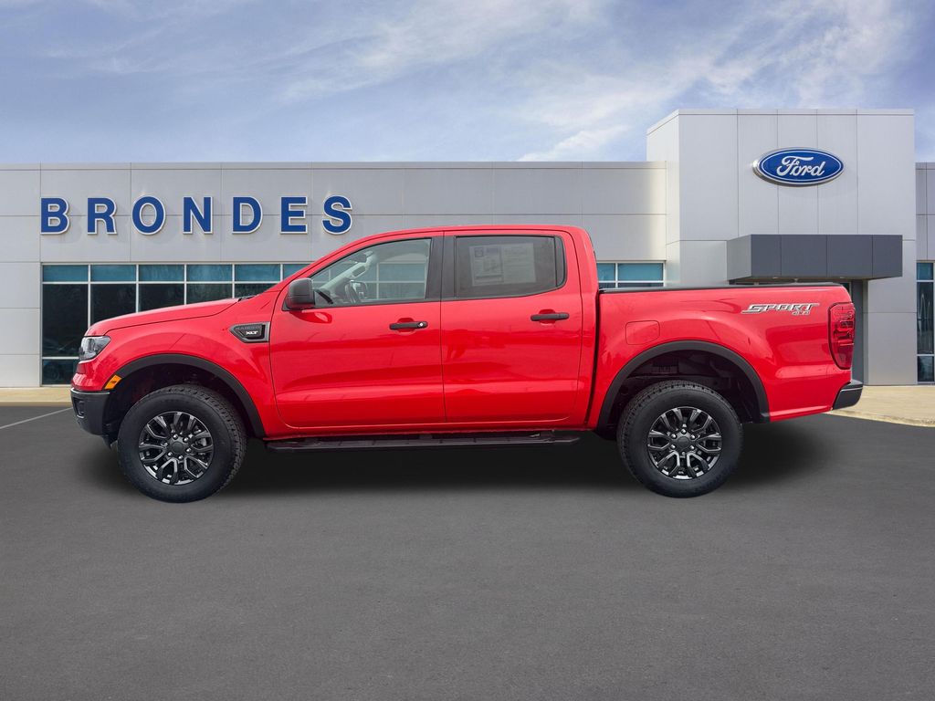 Race Red 2023 Ford Ranger XLT SuperCrew 4WD Pickup Truck Four-Wheel Drive Automatic