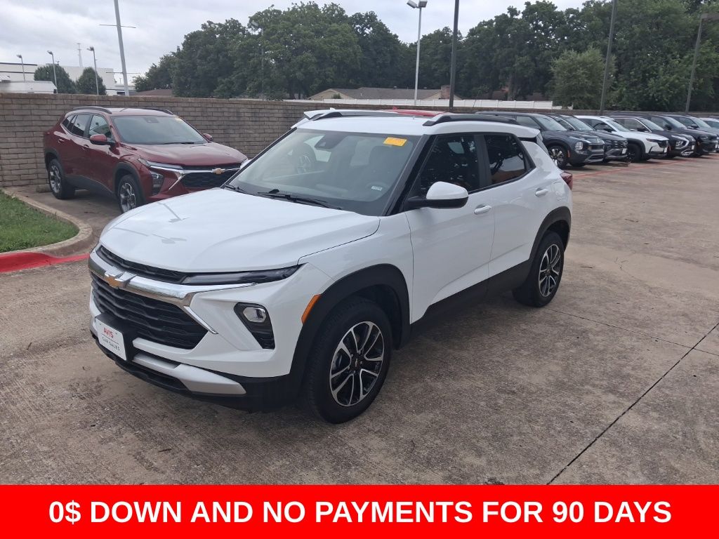 Summit White 2025 Chevrolet Trailblazer LT AWD SUV / Crossover Four-Wheel Drive 9-Speed Automatic