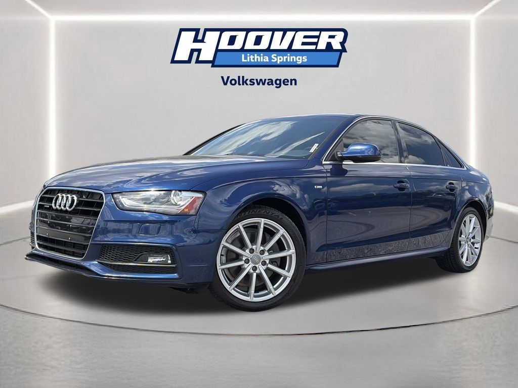 Sepang Blue Pearl Effect 2016 Audi A4 2.0T quattro Premium Plus AWD Sedan All-Wheel Drive 8-Speed Automatic