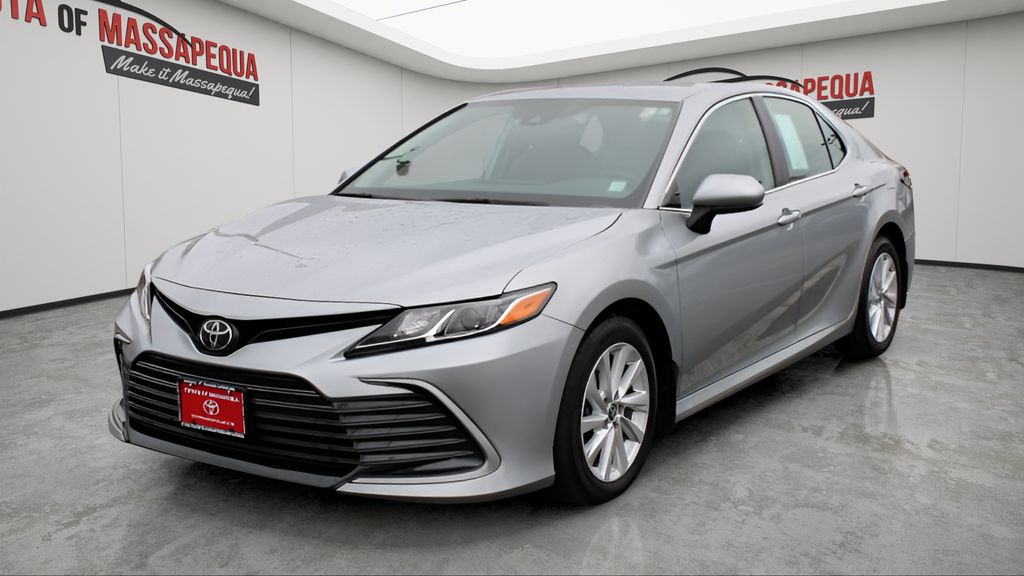 Celestial Silver Metallic 2023 Toyota Camry LE AWD Sedan All-Wheel Drive 8-Speed Automatic