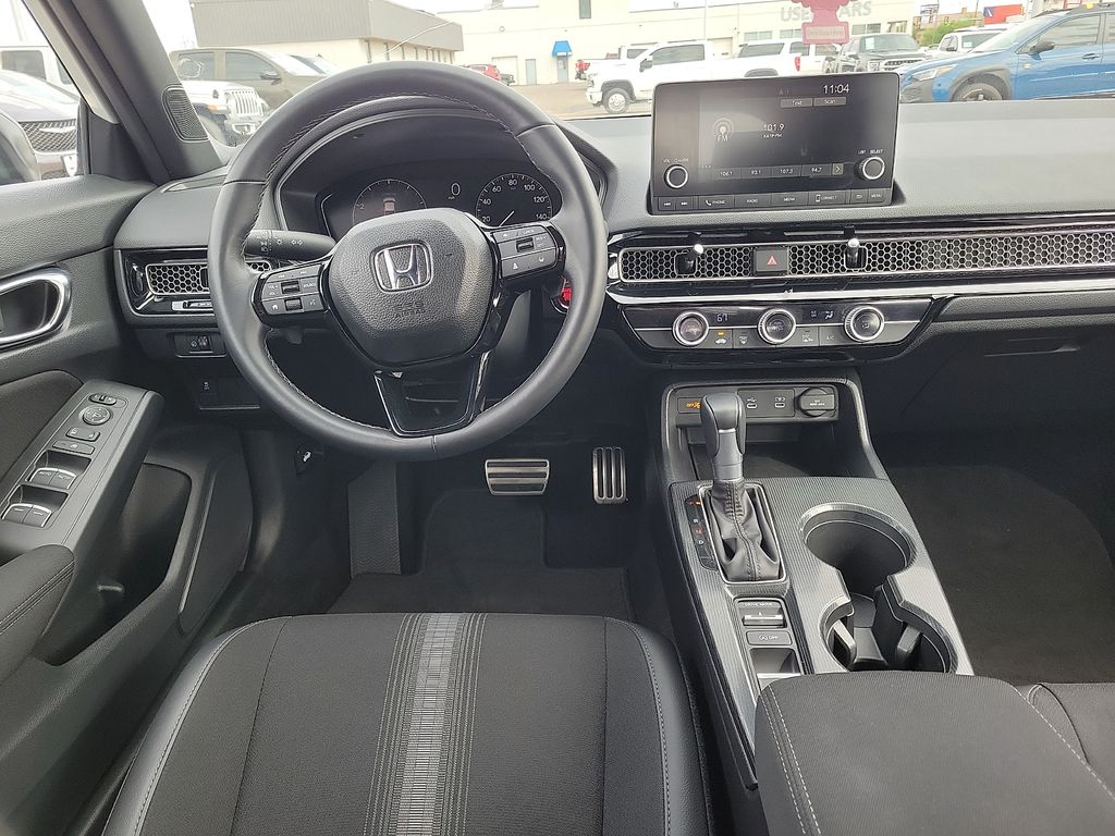 2025 Honda Civic Sport White at Brown Honda