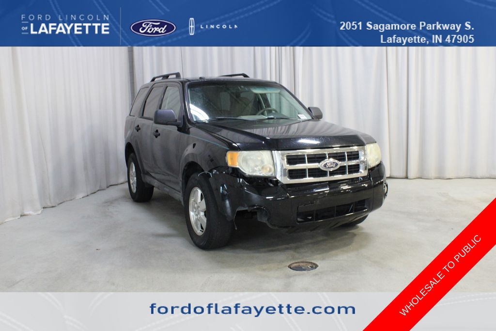 Black 2010 Ford Escape SUV / Crossover All-Wheel Drive 6-Speed Automatic