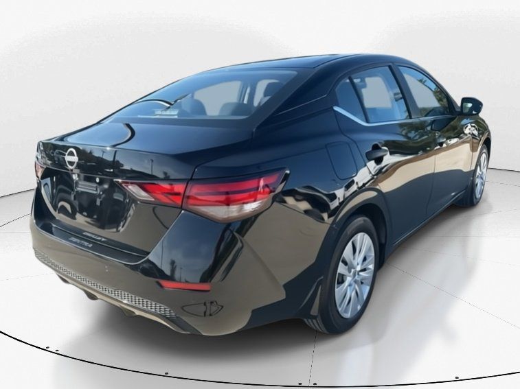2025 Super Black Nissan Sentra S FWD Sedan