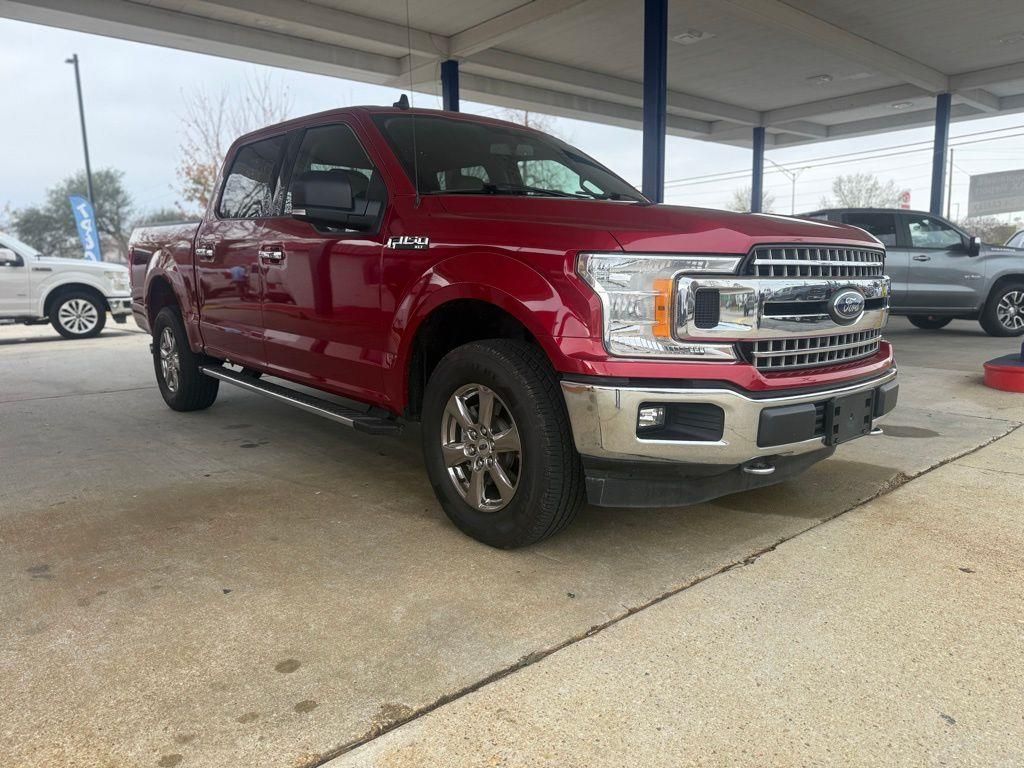 Red Metallic 2020 Ford F-150 XLT SuperCrew 4WD Pickup Truck Four-Wheel Drive Automatic