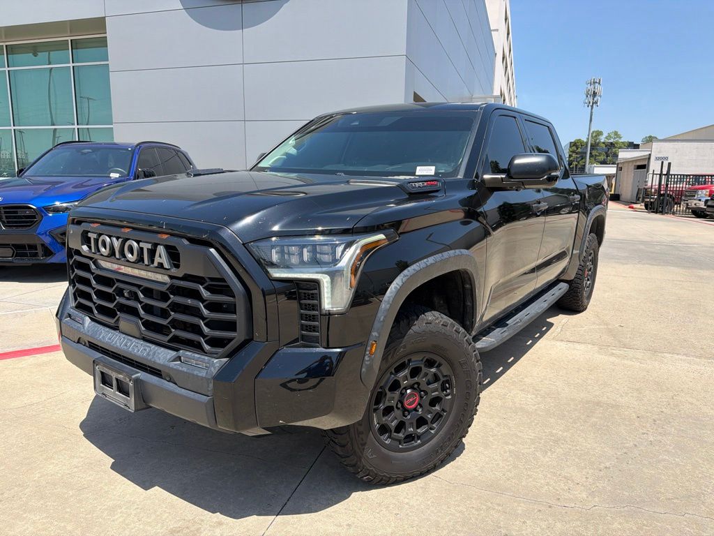 2023 Toyota Tundra Hybrid TRD Pro Black at Community Toyota