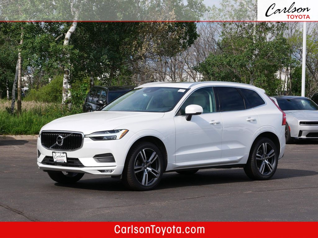 Crystal White Metallic 2021 Volvo XC60 SUV / Crossover All-Wheel Drive Automatic