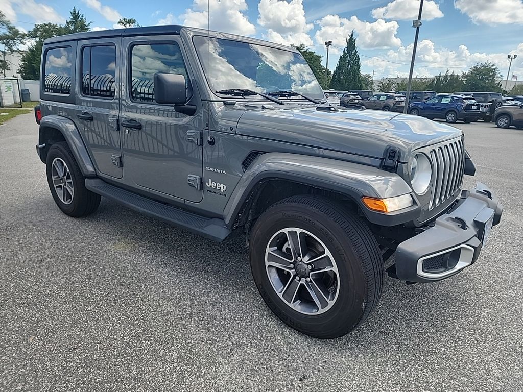 2023 Gray Jeep Wrangler Sahara 4X4 SUV