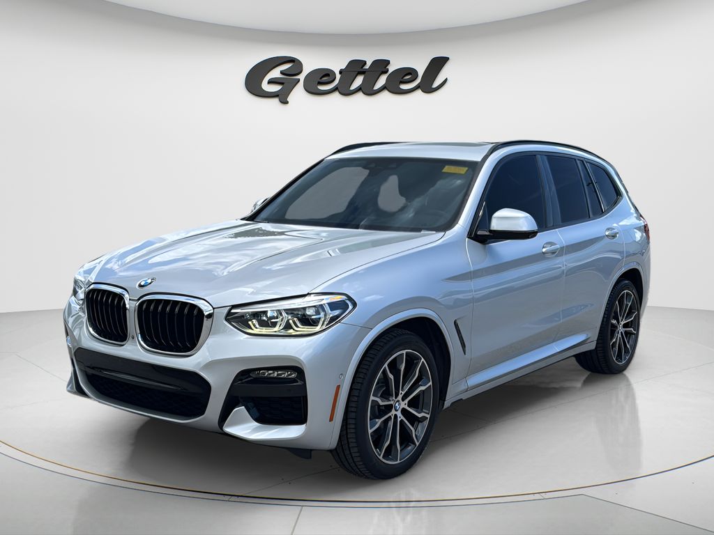Glacier Silver Metallic 2020 BMW X3 SUV / Crossover Rear-Wheel Drive 8-Speed Automatic