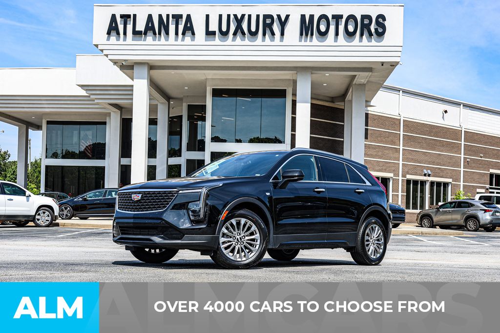 Used 2025 Black Cadillac Premium Luxury image 3