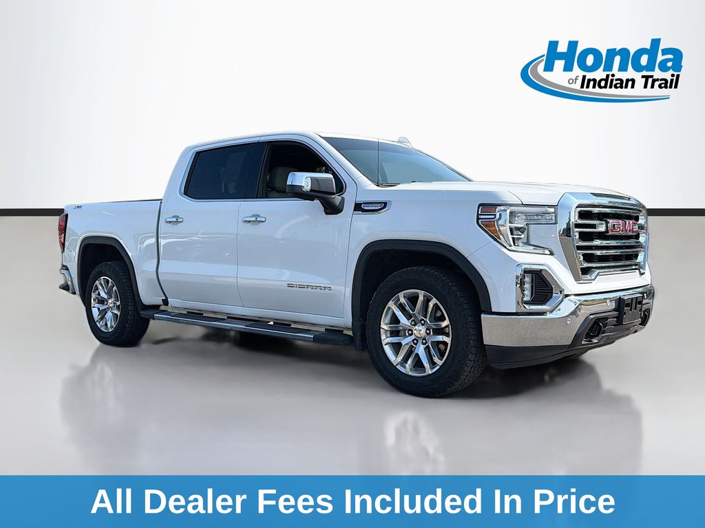 Summit White 2021 GMC Sierra 1500 Pickup Truck Four-Wheel Drive Automatic