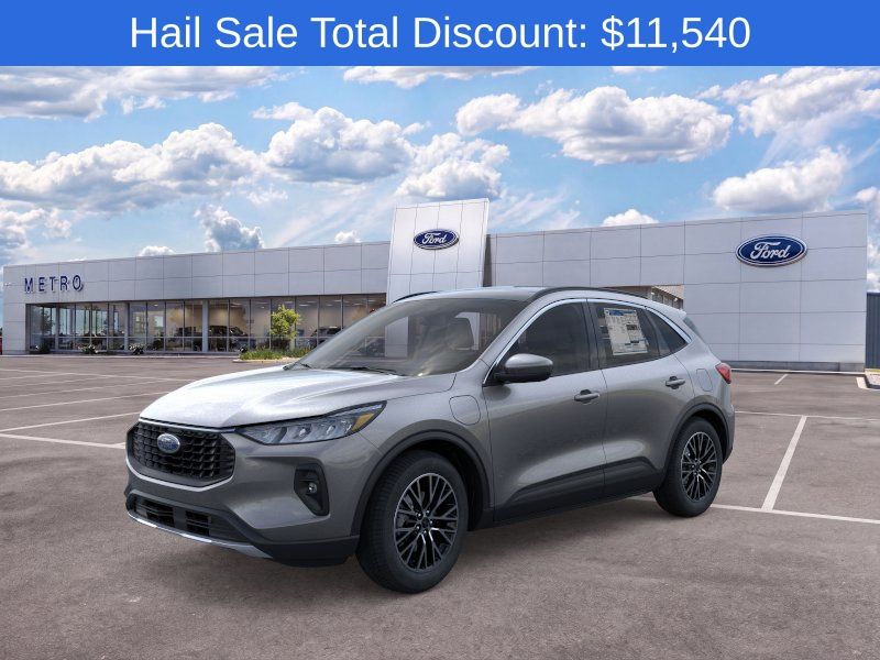 Carbonized Gray Metallic 2025 Ford Escape Hybrid Plug-in SUV / Crossover Front-Wheel Drive Continuously Variable Transmission