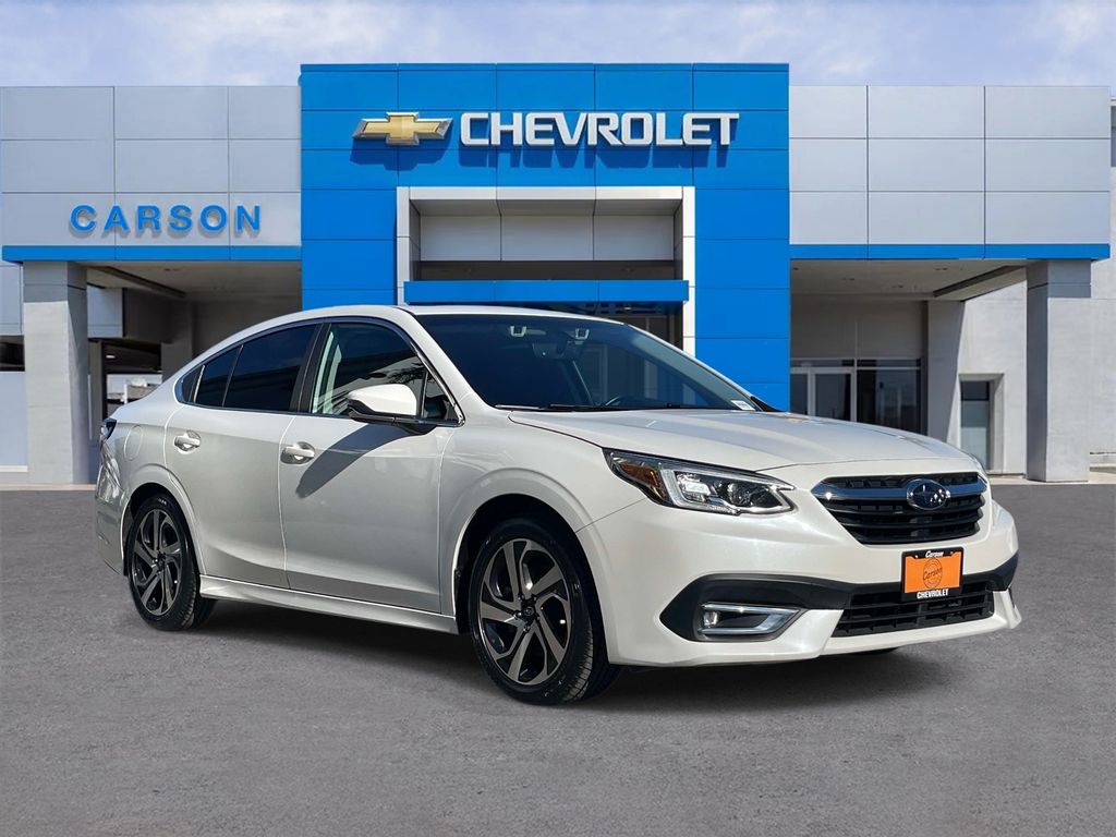 Crystal White Pearl 2022 Subaru Legacy Sedan All-Wheel Drive Continuously Variable Transmission