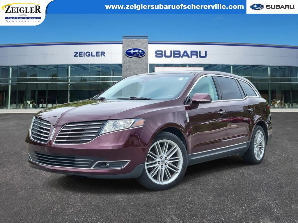 Red (Burgundy) 2018 Lincoln MKT Reserve AWD SUV / Crossover All-Wheel Drive 6-Speed Automatic
