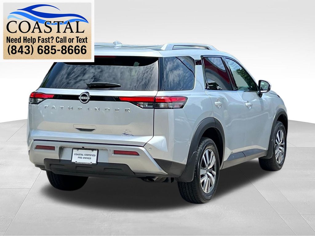 2025 Nissan Pathfinder SL Silver at Lugoff Nissan
