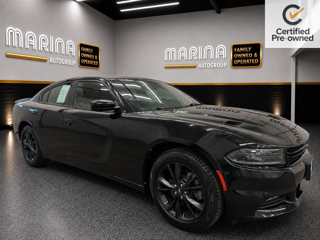 Pitch Black Clearcoat 2022 Dodge Charger Sedan All-Wheel Drive 8-Speed Automatic