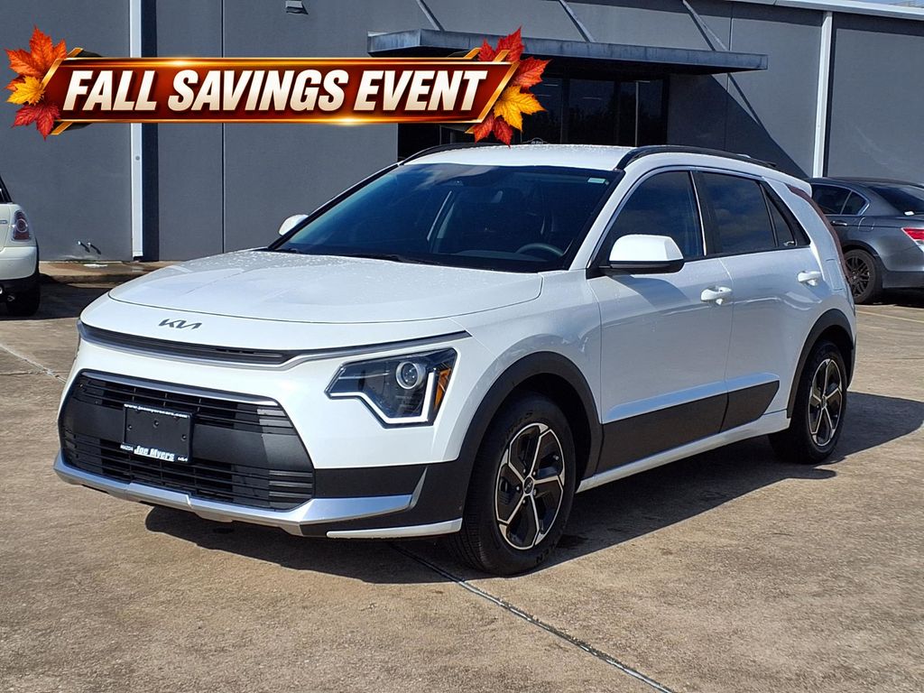 2024 Kia Niro LX White at DeMontrond Automotive Group