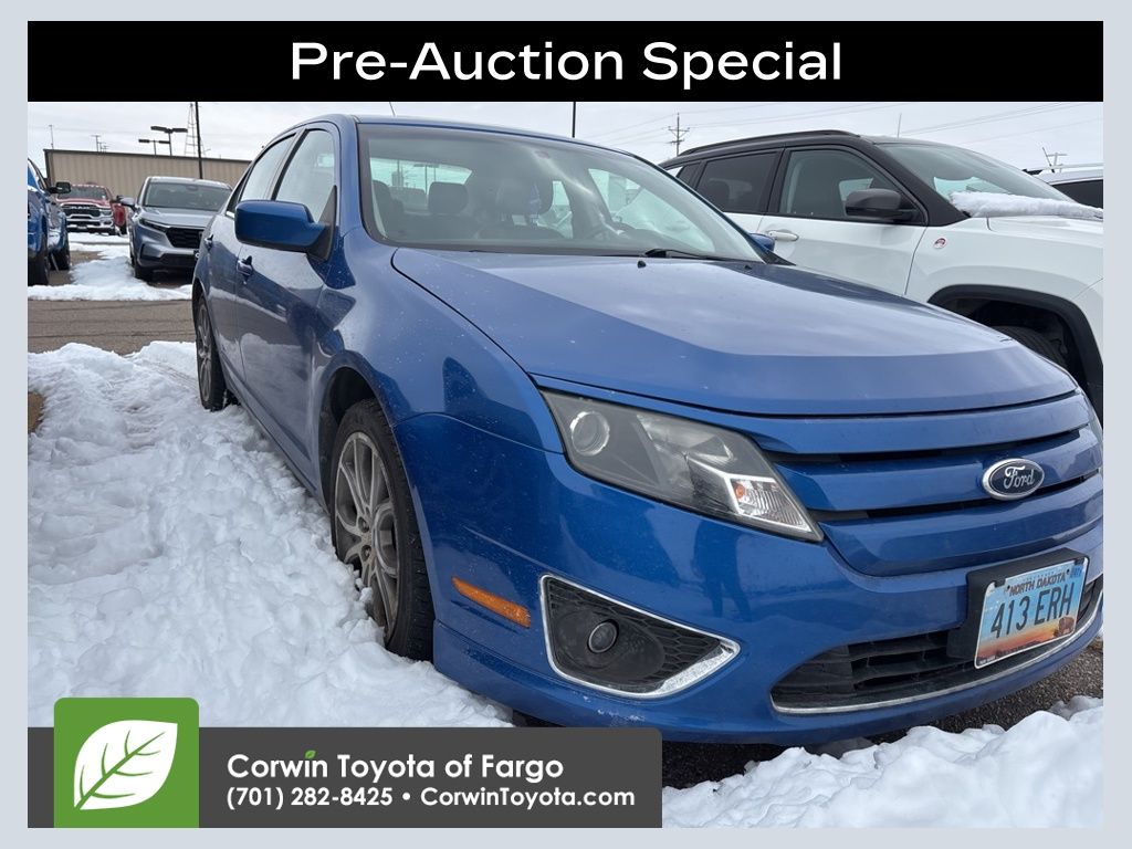 Blue Flame Metallic 2011 Ford Fusion SEL Sedan Front-Wheel Drive 6-Speed Automatic