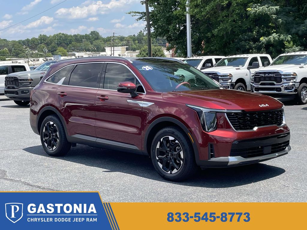 Red 2025 Kia Sorento SUV / Crossover Front-Wheel Drive 8-Speed Automatic