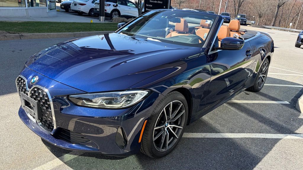 Tanzanite Blue II Metallic 2023 BMW 4 Series 430i Convertible xDrive Convertible All-Wheel Drive 8-Speed Automatic