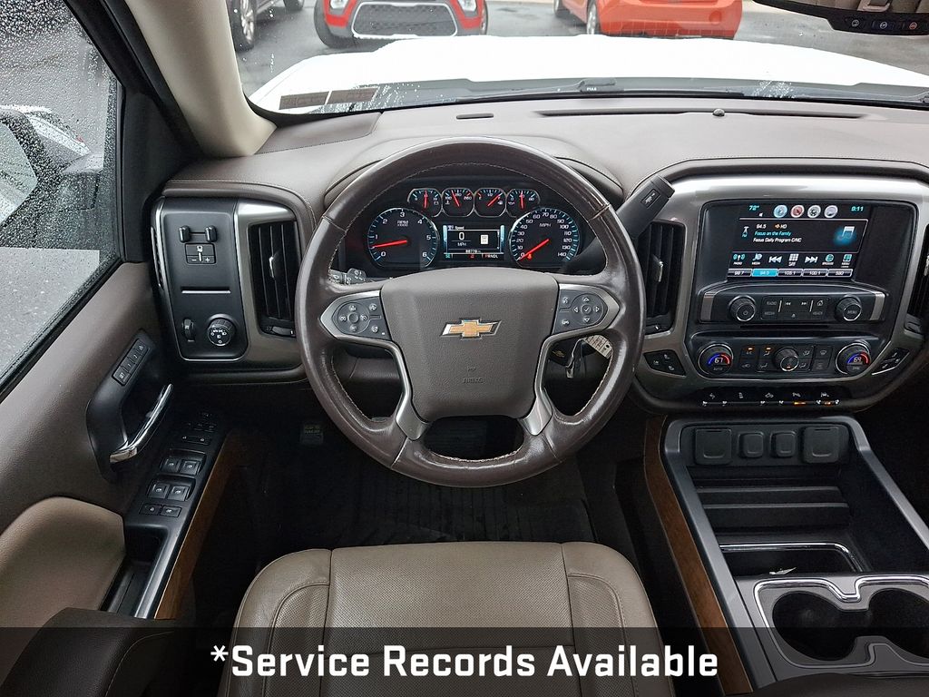 2018 Chevrolet Silverado 1500 LTZ White at Phil Fitts Ford
