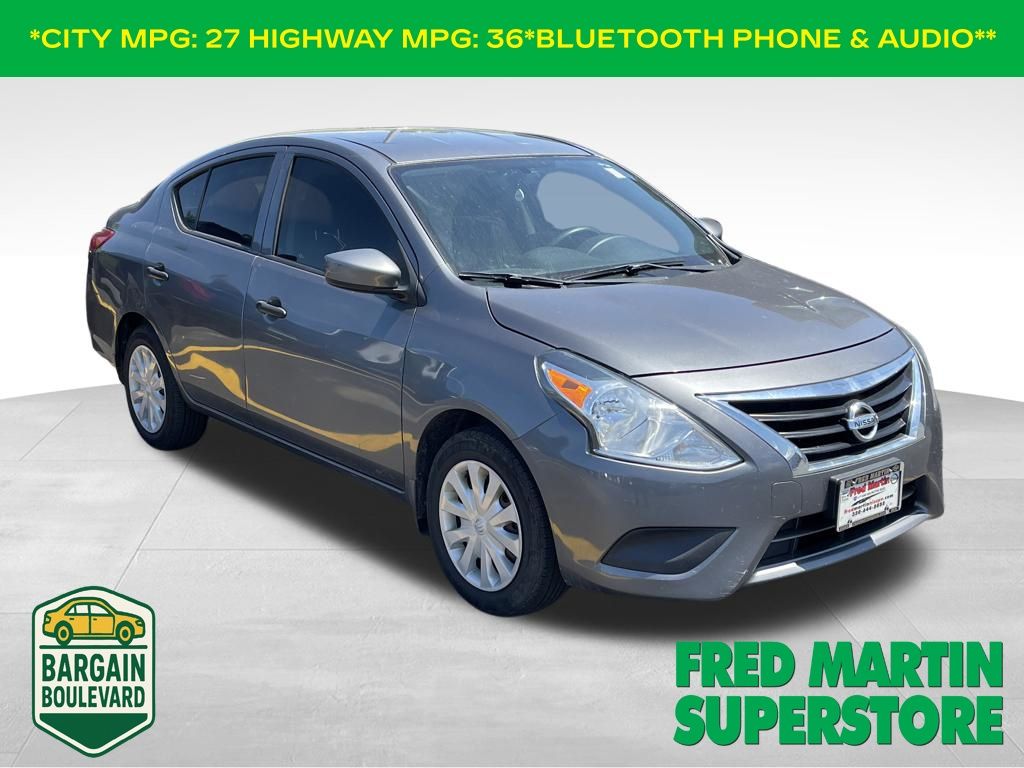 used 2018 Nissan Versa car, priced at $8,000