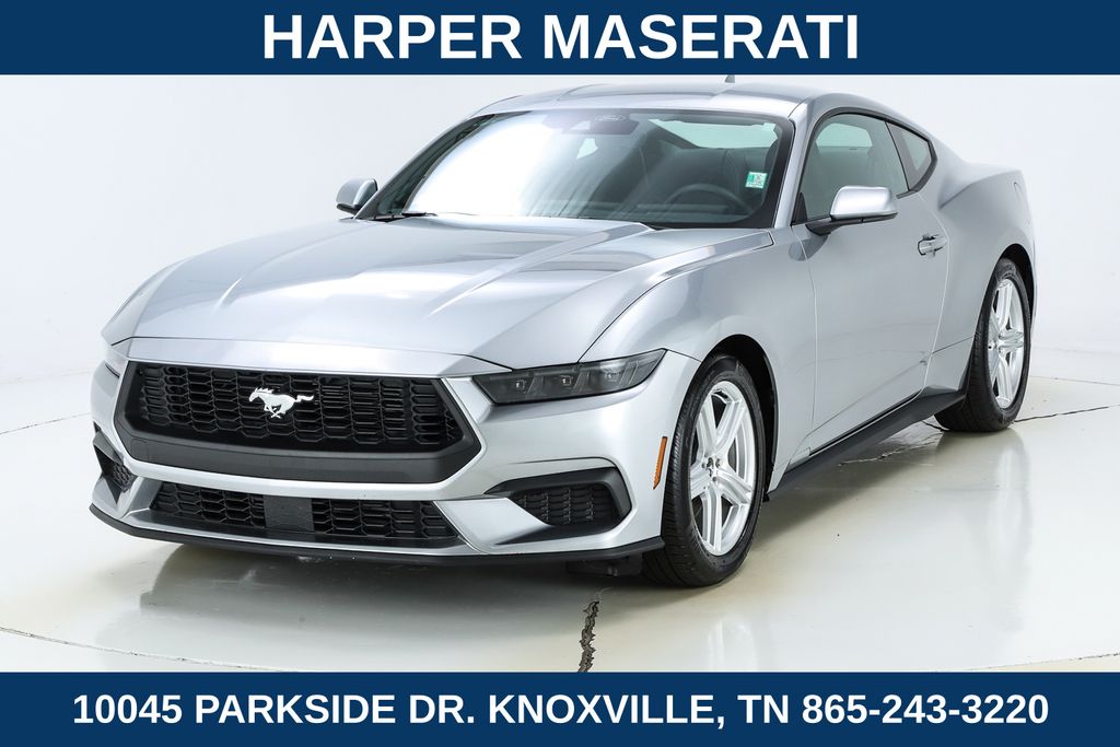 Iconic Silver Metallic 2026 Ford Mustang EcoBoost Premium Fastback RWD Coupe Rear-Wheel Drive Automatic