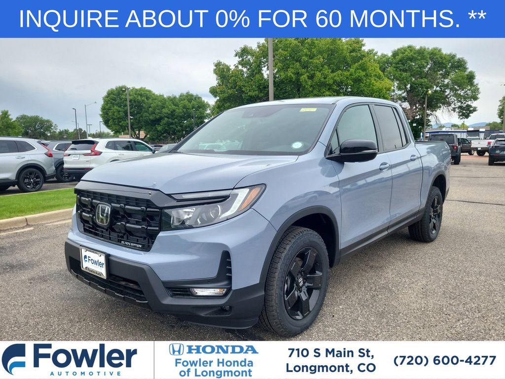 Sonic Gray Pearl 2026 Honda Ridgeline Pickup Truck All-Wheel Drive 9-Speed Automatic