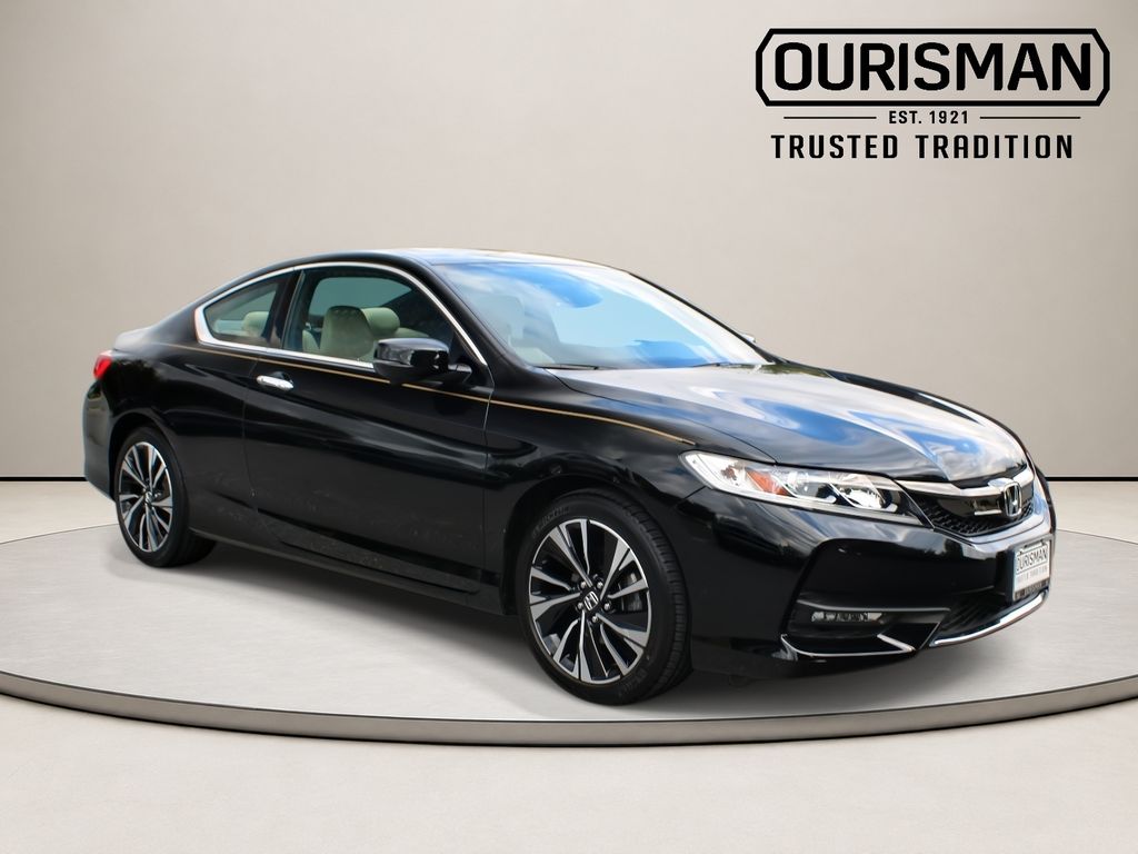 2017 Honda Accord Coupe Negro (Crystal Black Pearl) Coupé Tracción delantera 6 velocidades Automática