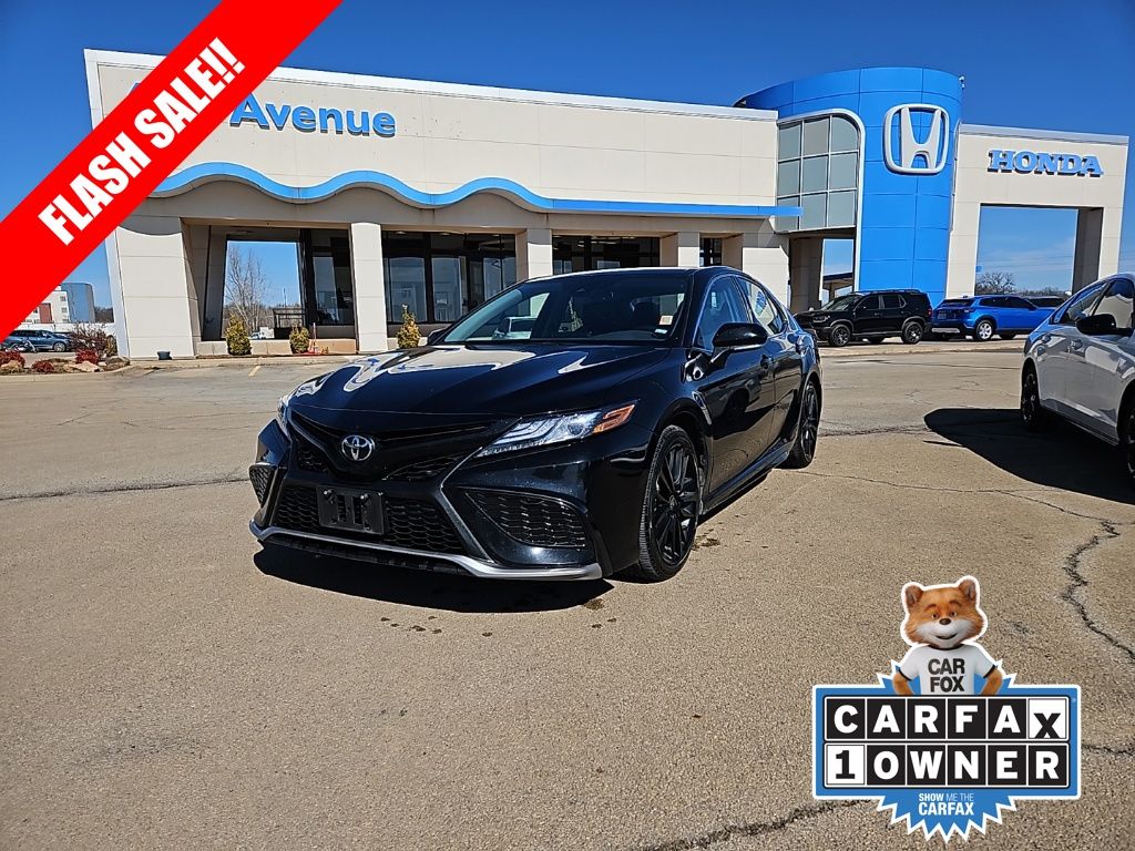 Midnight Black Metallic 2024 Toyota Camry XSE FWD Sedan Front-Wheel Drive 8-Speed Automatic