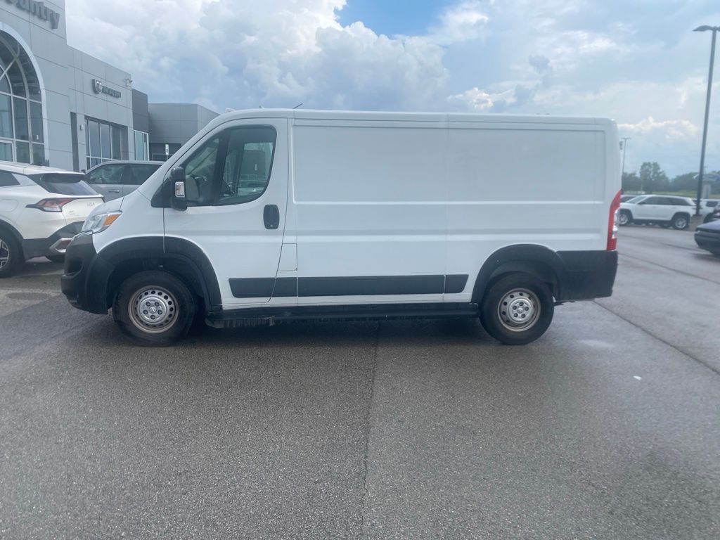 Bright White Clearcoat 2023 RAM ProMaster Van Front-Wheel Drive 9-Speed Automatic