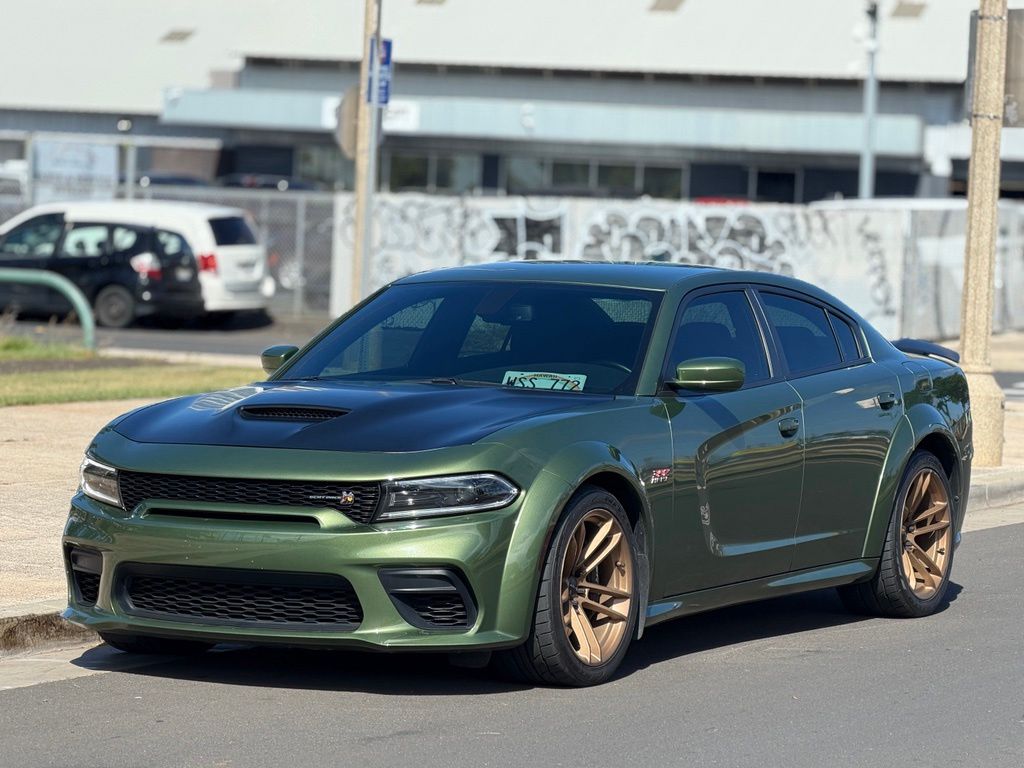 F8 Green 2022 Dodge Charger Scat Pack Widebody RWD Sedan Rear-Wheel Drive 8-Speed Automatic