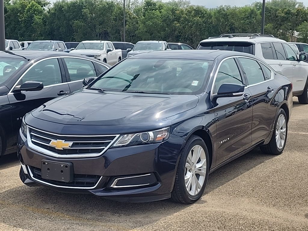 Blue 2014 Chevrolet Impala Sedan Front-Wheel Drive 6-Speed Automatic Overdrive