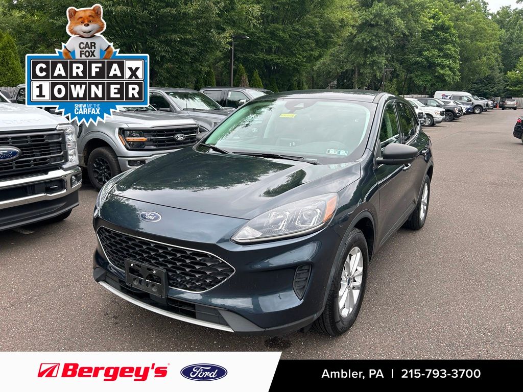 Blue Metallic 2022 Ford Escape SUV / Crossover All-Wheel Drive 8-Speed Automatic